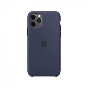 Capa de Silicone iPhone 11 Pro Max Midnight Blue